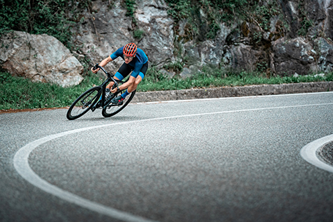 A non-professional cyclist tackling the Tour de France.