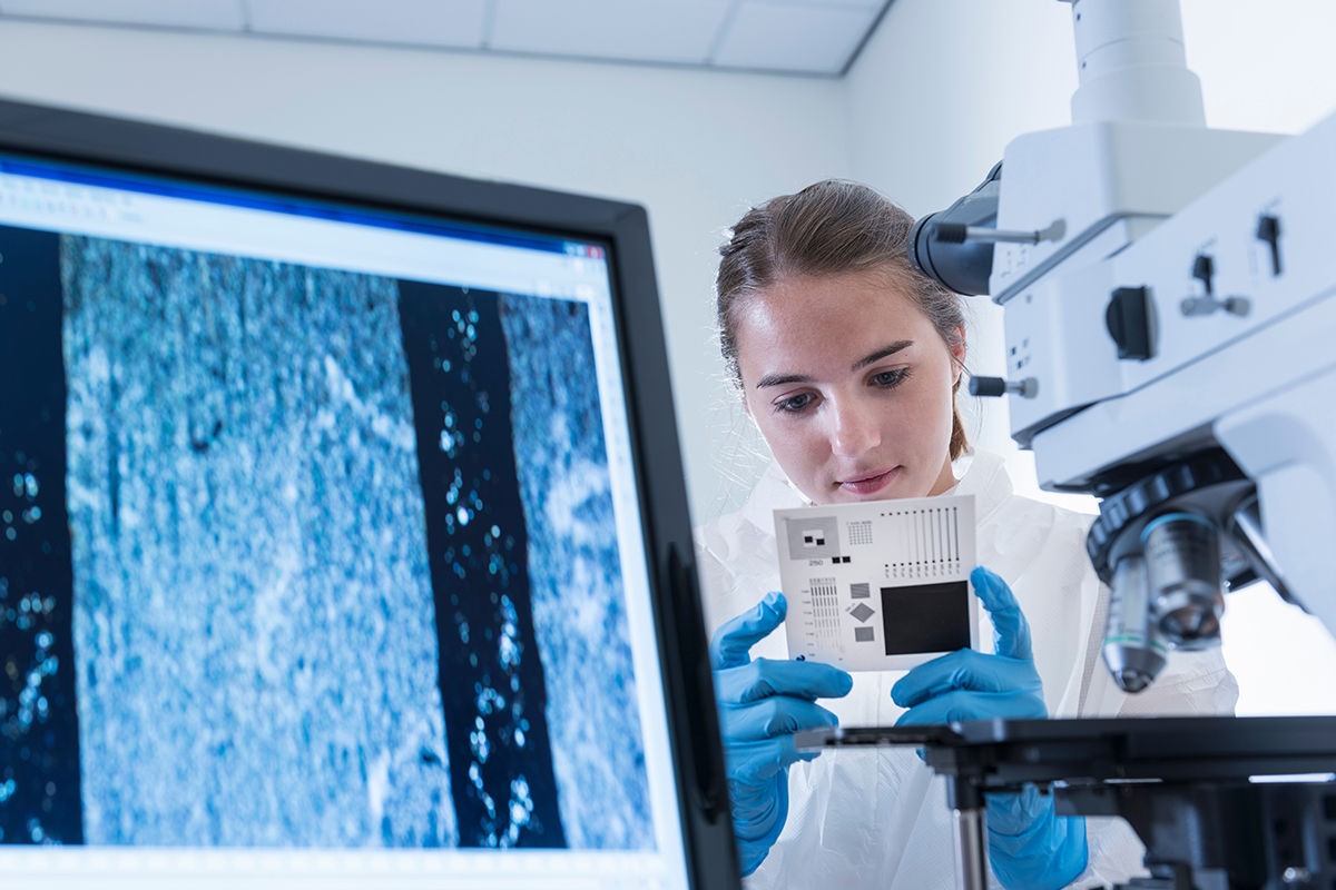 Graphene research laboratory. 